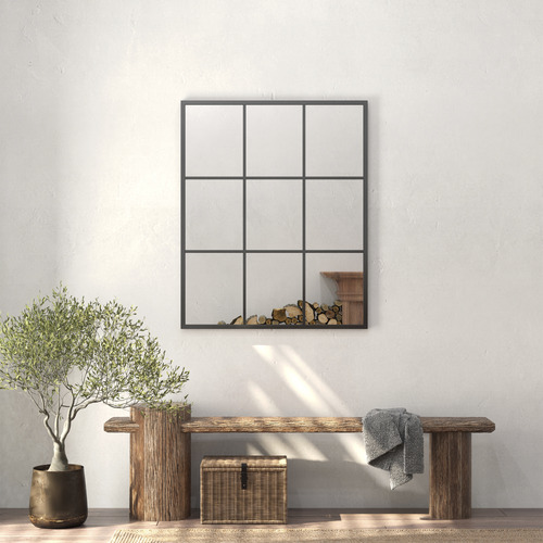 鏡 Wall Mirror Marika Maddison Lane Marika Iron Wall Mirror | Temple & Webster
